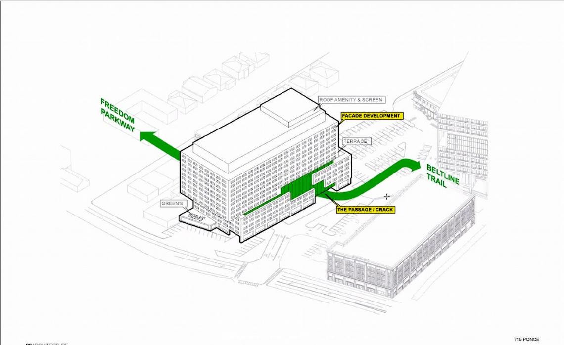 Glimpses Of Denser Future For Ponce De Leon Avenue Emerge Urbanize   715 Ponce De Leon Avenue New City Layout  